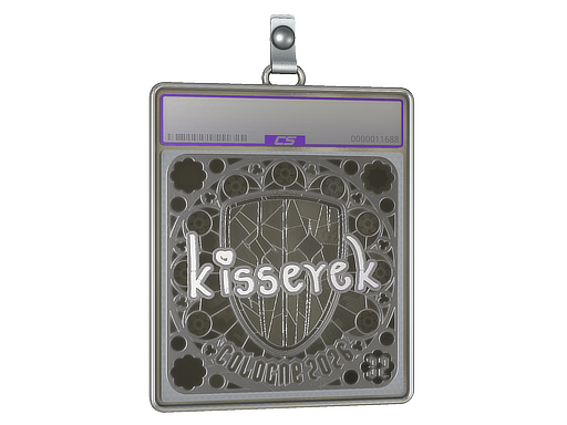 Sticker Slab | kisserek (Foil, Ranked) | Cologne 2026