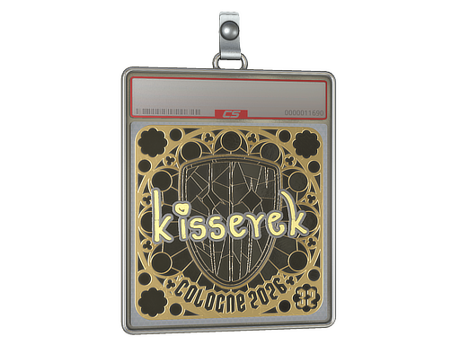 Sticker Slab | kisserek (Gold, Ranked) | Cologne 2026