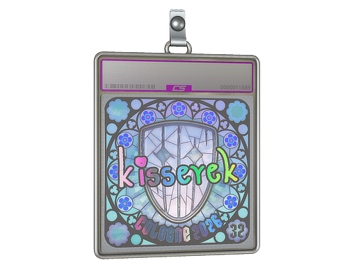 Sticker Slab | kisserek (Holo, Ranked) | Cologne 2026