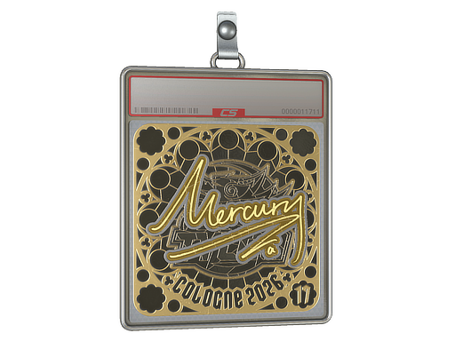 Sticker Slab | Mercury (Gold, Ranked) | Cologne 2026