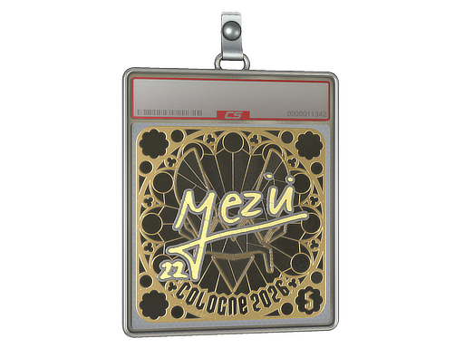 Sticker Slab | mezii (Gold, Ranked) | Cologne 2026