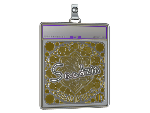 Sticker Slab | saadzin (Foil, Ranked) | Cologne 2026