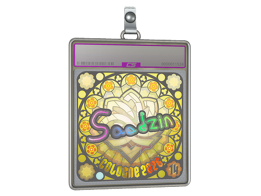 Sticker Slab | saadzin (Holo, Ranked) | Cologne 2026