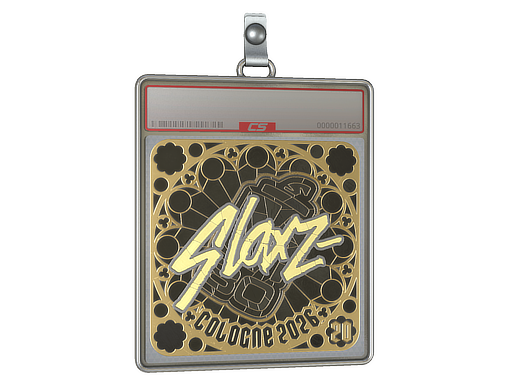 Sticker Slab | slaxz- (Gold, Ranked) | Cologne 2026
