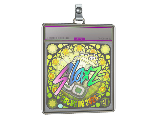 Sticker Slab | slaxz- (Holo, Ranked) | Cologne 2026