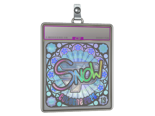 Sticker Slab | snow (Holo, Ranked) | Cologne 2026