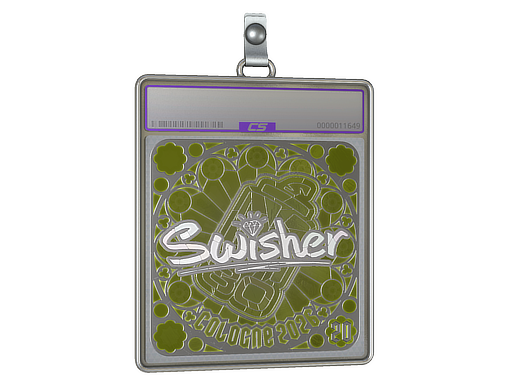 Sticker Slab | Swisher (Foil, Ranked) | Cologne 2026
