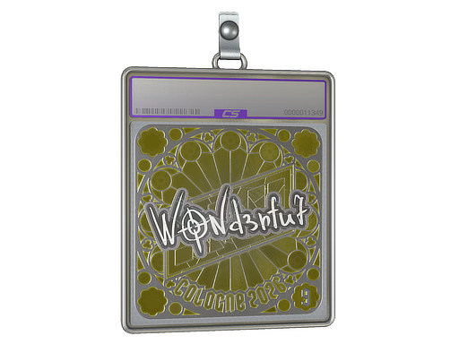Sticker Slab | w0nderful (Foil, Ranked) | Cologne 2026