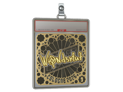 Sticker Slab | w0nderful (Gold, Ranked) | Cologne 2026