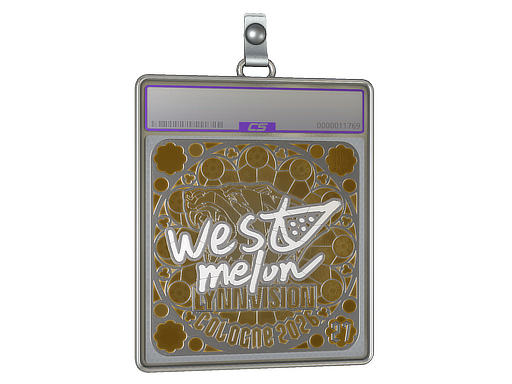Sticker Slab | westmelon (Foil, Ranked) | Cologne 2026