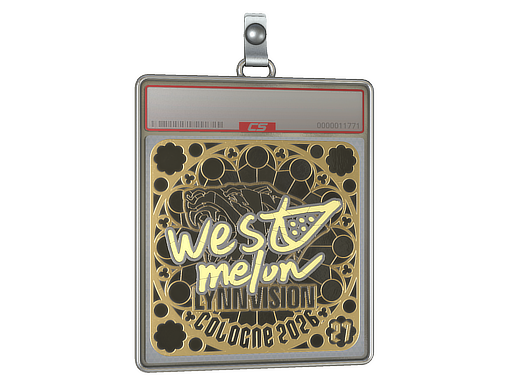 Sticker Slab | westmelon (Gold, Ranked) | Cologne 2026