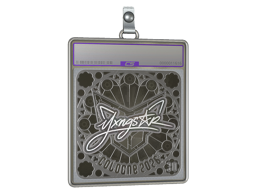 Sticker Slab | yxngstxr (Foil, Ranked) | Cologne 2026