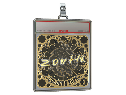 Sticker Slab | zont1x (Gold, Ranked) | Cologne 2026