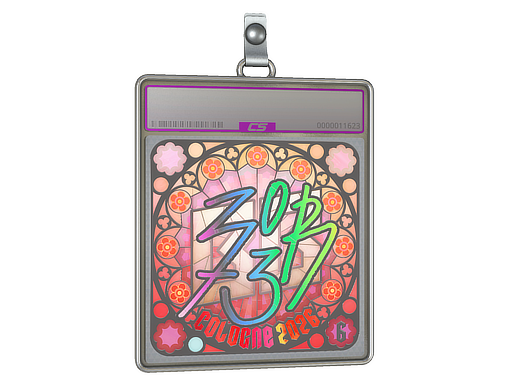 Sticker Slab | zorte (Holo, Ranked) | Cologne 2026