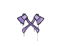 Sealed Graffiti | X-Axes (Violent Violet) image