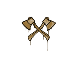 Sealed Graffiti | X-Axes (Desert Amber) image