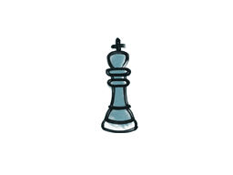 Sealed Graffiti | Chess King (Wire Blue) image