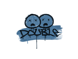 Sealed Graffiti | Double (Monarch Blue) image