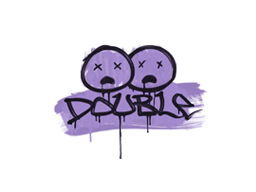 Sealed Graffiti | Double (Violent Violet) image