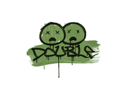 Sealed Graffiti | Double (Battle Green) image