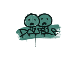 Sealed Graffiti | Double (Frog Green) image