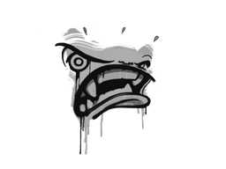 Sealed Graffiti | Rage Mode (Shark White) image