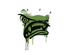 Sealed Graffiti | Rage Mode (Battle Green) image