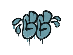 Sealed Graffiti | GGWP (Wire Blue) image