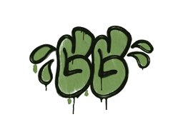 Sealed Graffiti | GGWP (Battle Green) image