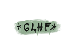 Sealed Graffiti | GLHF (Cash Green) image