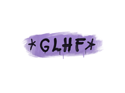 Sealed Graffiti | GLHF (Violent Violet) image