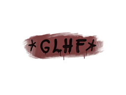 Sealed Graffiti | GLHF (Brick Red) image