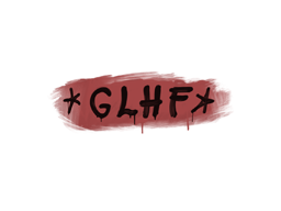 Sealed Graffiti | GLHF (Blood Red) image