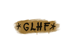 Sealed Graffiti | GLHF (Desert Amber) image