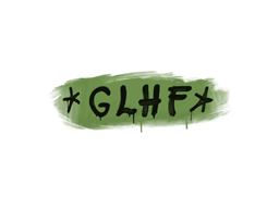 Sealed Graffiti | GLHF (Battle Green) image