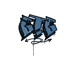 Sealed Graffiti | GTG (Monarch Blue) image