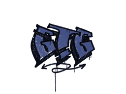 Sealed Graffiti | GTG (SWAT Blue) image