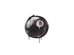 Sealed Graffiti | 8-Ball (War Pig Pink) image