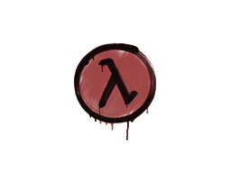 Sealed Graffiti | Lambda (Blood Red) image