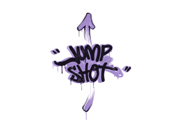 Sealed Graffiti | Jump Shot (Violent Violet) image