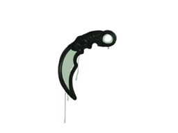 Sealed Graffiti | Karambit (Cash Green) image