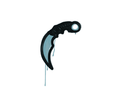 Sealed Graffiti | Karambit (Wire Blue) image