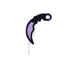 Sealed Graffiti | Karambit (Violent Violet) image