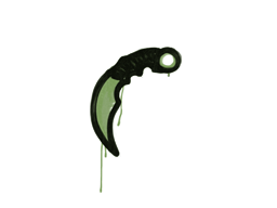 Sealed Graffiti | Karambit (Battle Green) image