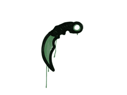 Sealed Graffiti | Karambit (Jungle Green) image