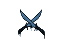 Sealed Graffiti | X-Knives (Monarch Blue) image