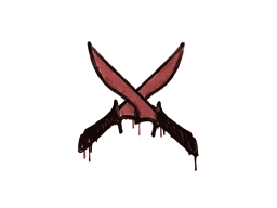 Sealed Graffiti | X-Knives (Blood Red) image