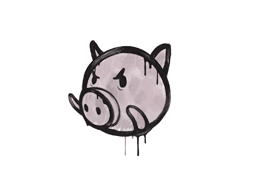 Sealed Graffiti | Piggles (War Pig Pink) image