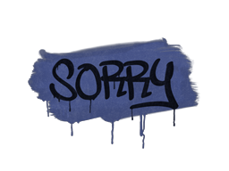 Sealed Graffiti | Sorry (SWAT Blue) image