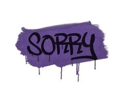 Sealed Graffiti | Sorry (Monster Purple) image